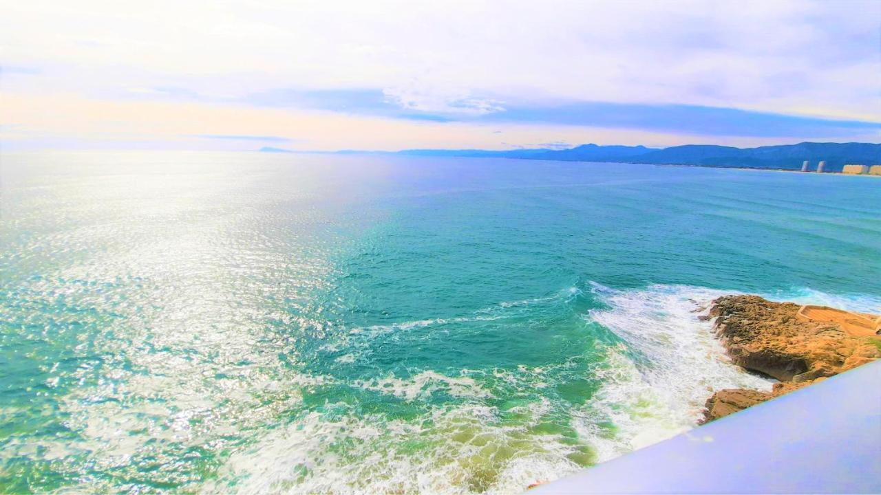 Fantastico Apartamento Faro De Cullera A Primera Linea Mar Abierto Playa De Los Olivos エクステリア 写真